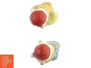Figurer, nisse bamser i porcelæn (str. 10 x 3 cm)