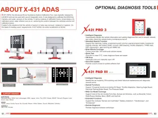 ADAS Pro Stand for X431 Euro Tester Serien fra  LAUNCH ADAS PRO til super pris