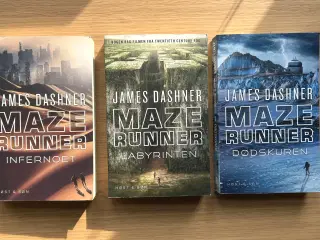 Maze Runner Bogpakke – 3 Bøger af James Dashner