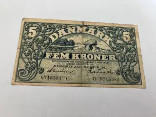 5 Kroner 1942 G