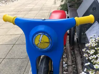 Dantoy motorcykel m. plastikhjul 