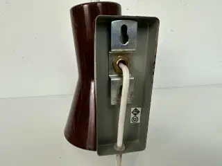 Brun retro væglampe (LB)