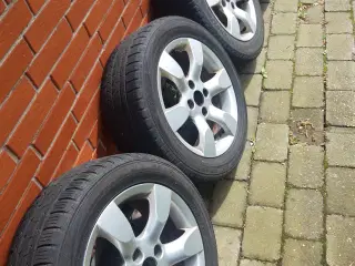 4 stk Orginale Peugeot alufælge sælges
