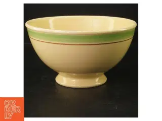 Retro Gul Keramikskål Viva fra svenske Gefle(str. Ø. 20 cm)