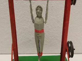 Dampmaskinetilbehør:Gymnast i barre.Krauss/Wilhelm