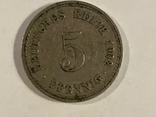 5 Pfennig Germany 1902