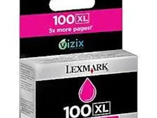 Nye Lexmark 100XL blækpatroner