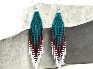 Grønlandske øreringe, håndlavede