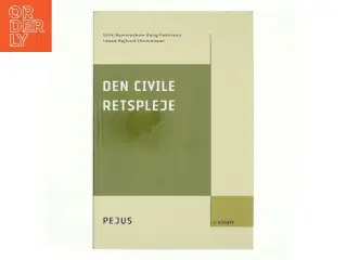 Den civile retspleje af Ulrik Rammeskow Bang-Pedersen (Bog)