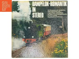 Dampflok-Romantik i stereo LP-bog fra Kosmos