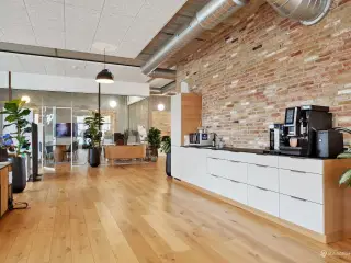 Kontor med havudsigt
