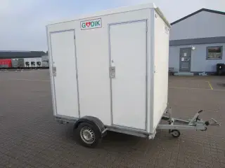 VIP - toiletvogn med 2 wc - SALG 