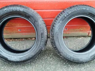 2STK. Vinterdæk 195/65 R15