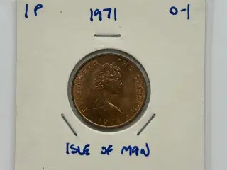 1 Penny Isle of Man 1971