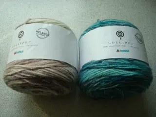 Lollipop garn 30 % Super wash wool / 70 % Acrylic