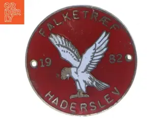 Emblem for &#39;Falketræf Haderslev 1982&#39; (str. Ø 4 cm)