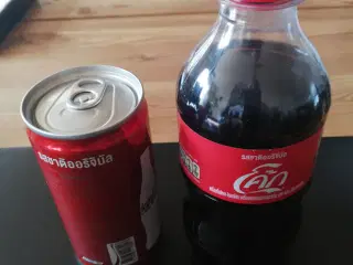COCA COLA Dåse + Plastik