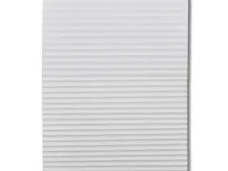 vidaXL plisségardiner 90 x 100 cm hvid