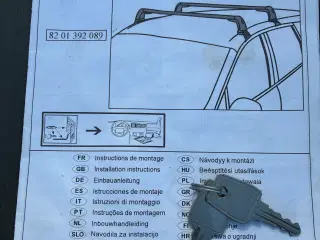 Renault Capture tagbøjler