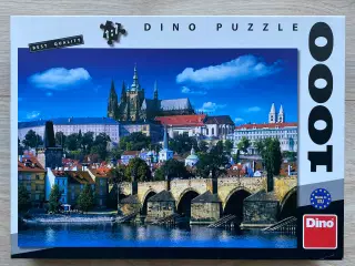 Karlsbroen i Prag 1000 brikker