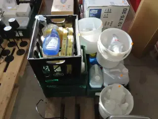 Diverse rengøringsmateriale