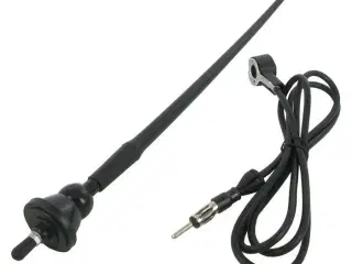 Connects2 Kort gummiantenne - 40cm, 10mm hul din stik