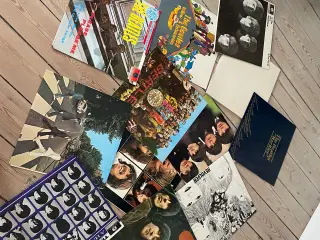 LP plader 12 stk Beatles - sælges samlet