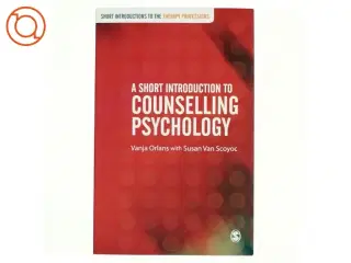 A short introduction to counselling psychology (Bog)