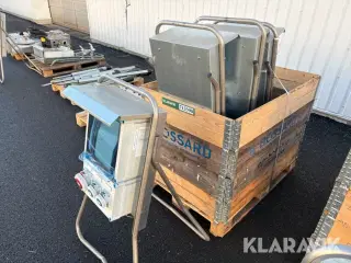 Byggestrømstavler Caverion 4 stk