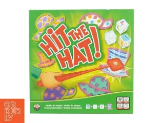 Hit the Hat brætspil fra Danspil (str. 26,5 x, 26,5 x 5 cm)