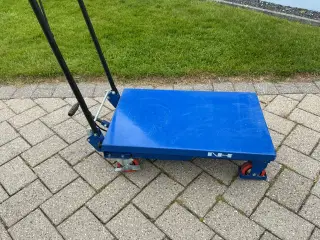 Løftevogn med 2 drejebare hjul