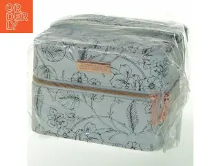 doTERRA olieopbevaring med blomsterprint (str. 15x15x10 cm)