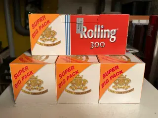 Rolling cigaret filter 