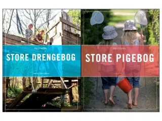 Politikens Store Drengebog + Store Pigebog