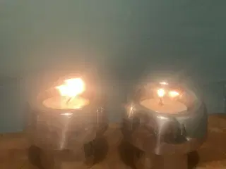 Georg Jensen stager, til både krone og fyrfadslys 