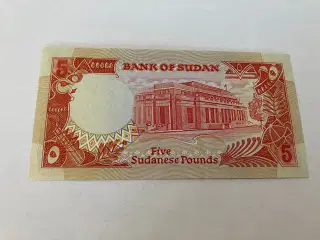 5 Sudanese Pounds Sudan