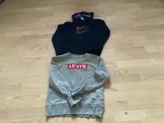 Levis og Nike sweatshirts