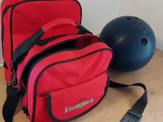Bowlingkugle med taske 