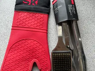 Grill sæt og handske 