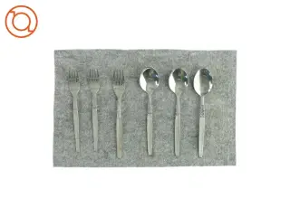 3 gafler og 3 skeer