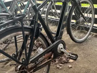 Elcykel uden batteri