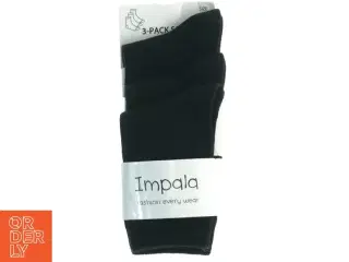 Impala sorte strømper (str. 23 til 26)