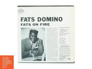 Fats Domino - Fats on Fire Vinylplade (str. 31 x 31 cm)