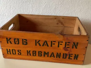 Trækasse, købmandskasse