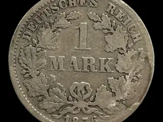 1 Mark 1876 F Tyskland