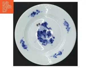 Blåblomst Flad tallerken fra Royal Copenhagen 3. Sortering (str. Ø 16 cm)