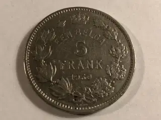 5 Francs 1930 Belgium