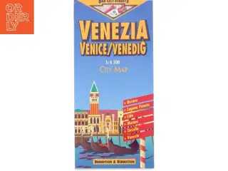 Venedig Bykort fra Berndtson & Berndtson