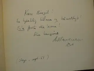 hjem til atlanterhavet, af lis andersen med dedika