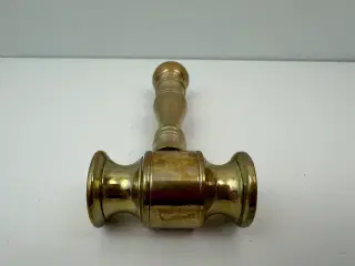 Vintage hammer i messing